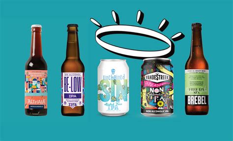 Variedad de cervezas sin alcohol