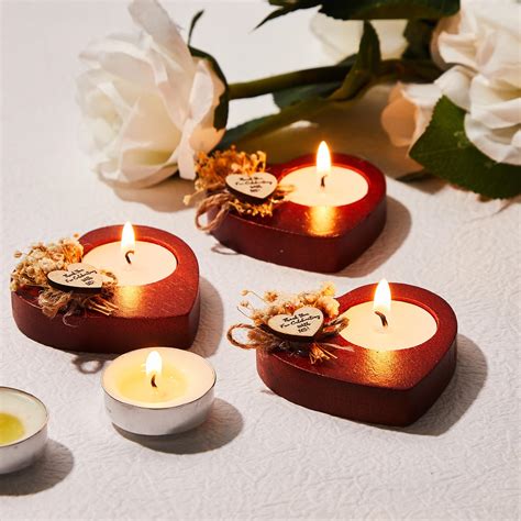 Velas como recuerdo de boda