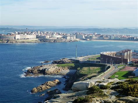 Vista panorámica de A Coruña