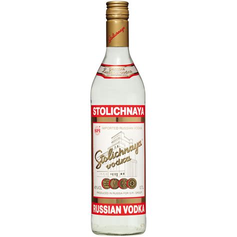 Vodka Stolichnaya